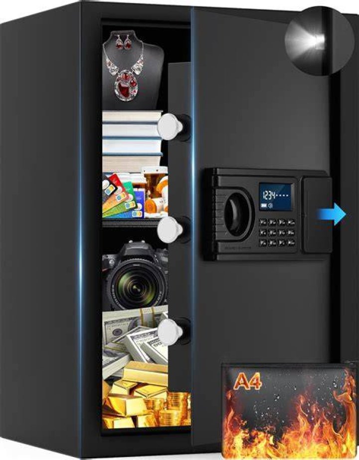 6. Hidden Fire Alarm Safes