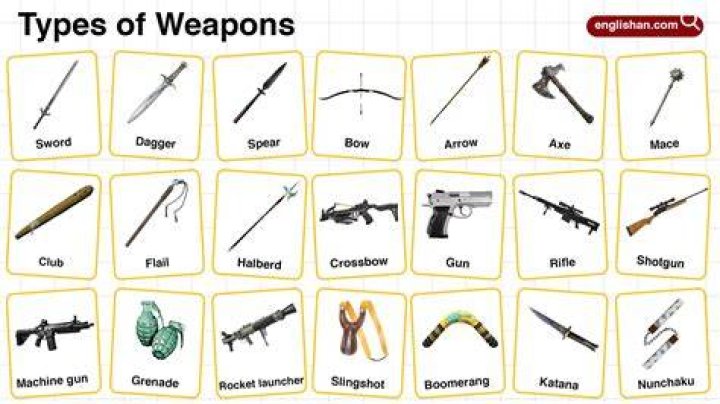 8. Varied Weapon Choices