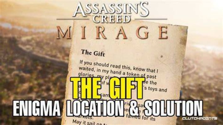 AC Mirage A Gift For You Enigma: How to Find