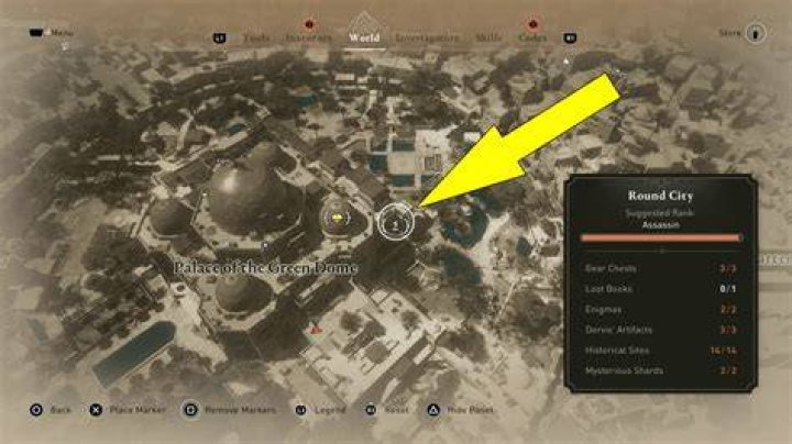 AC Mirage Round City Lost Book: How to Get the Book in the Green Dome