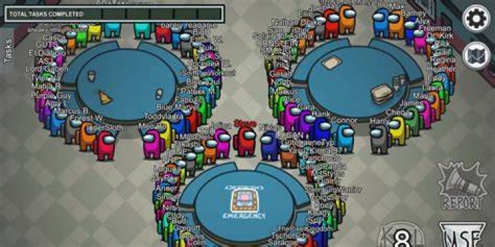 Among Us 100 players mod