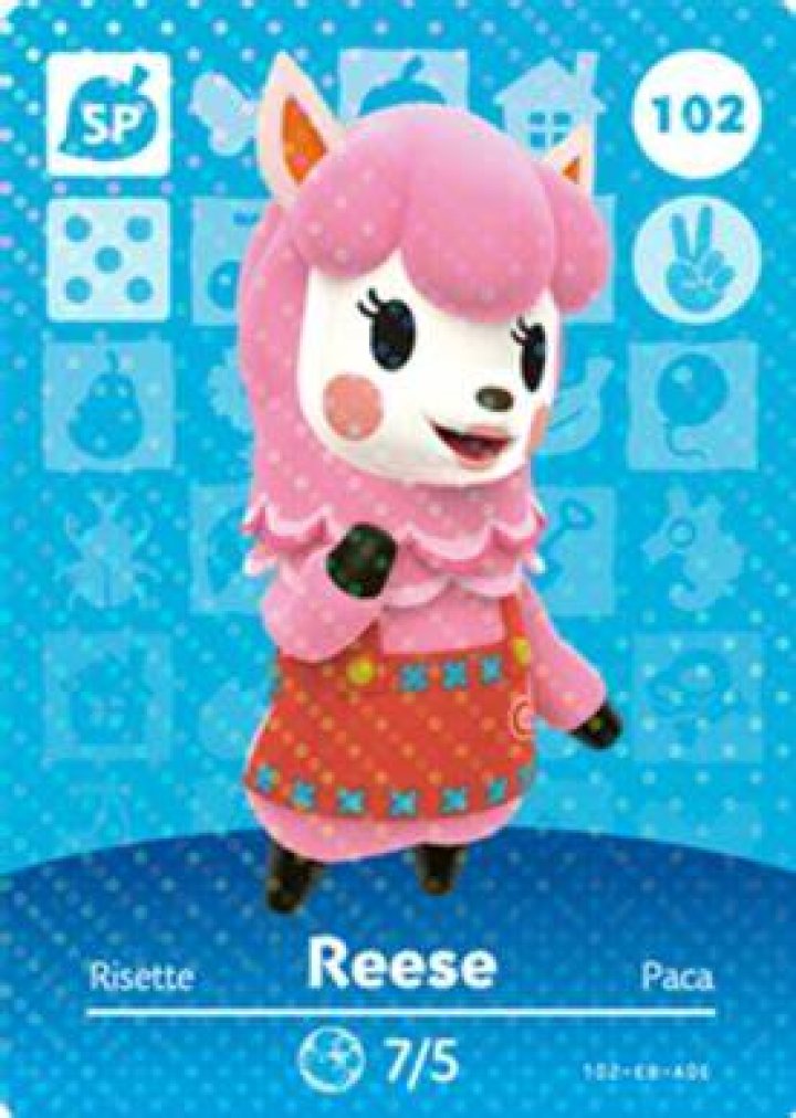 Animal Crossing Amiibo Reese