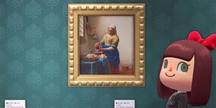 Animal Crossing: New Horizons art gallery items