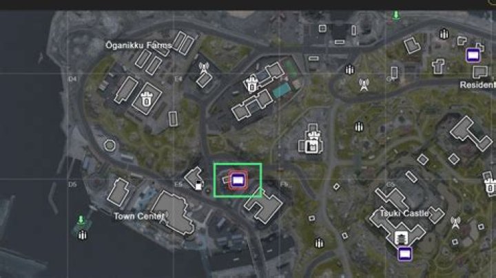 DMZ Eavesdrop Mission Guide | Ashika Town Center Dead Drop Location Ashika-Town-Center-Dead-Drop-location-map-Warzone-DMZ