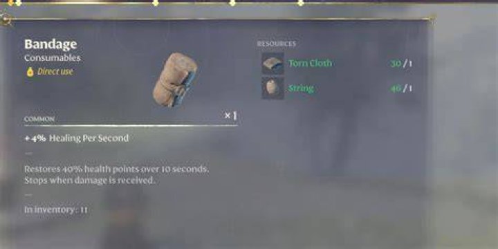 How to Heal in Enshrouded Bandage-in-Enshrouded