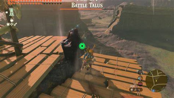 Best Amber Farming Locations in Zelda Tears of the Kingdom (TOTK) Battle-Talus-Location-2