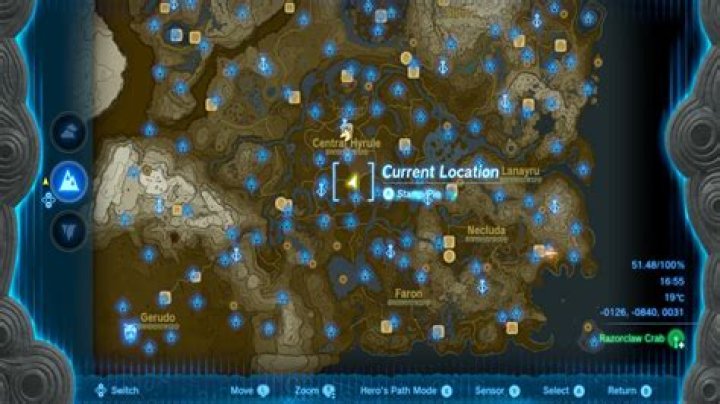 Best Amber Farming Locations in Zelda Tears of the Kingdom (TOTK) Battle-Talus-Location-3