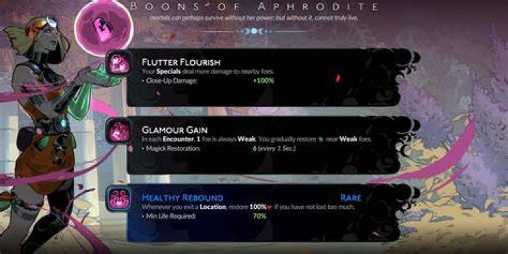 Best Boons for Every God in Hades Best-Aphrodite-Boons