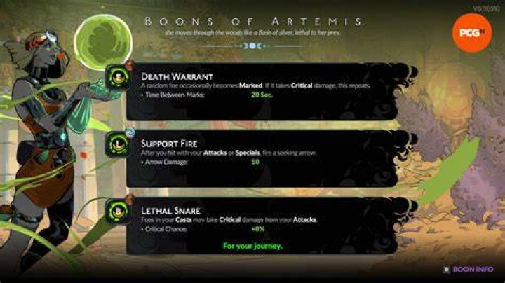 Best Boons for Every God in Hades best-Artemis-Boon