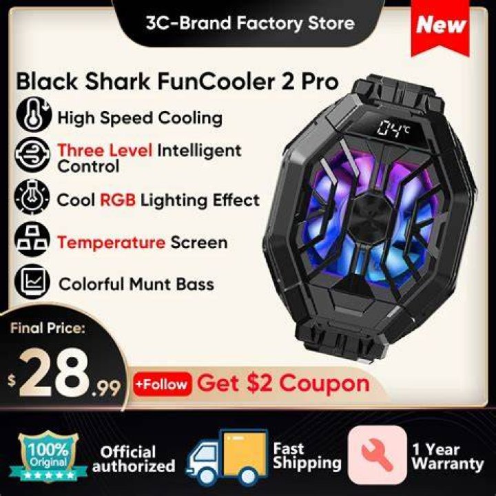 5 Best Phone Coolers For Gaming Black-Shark-Fun-Cooler-2-Pro