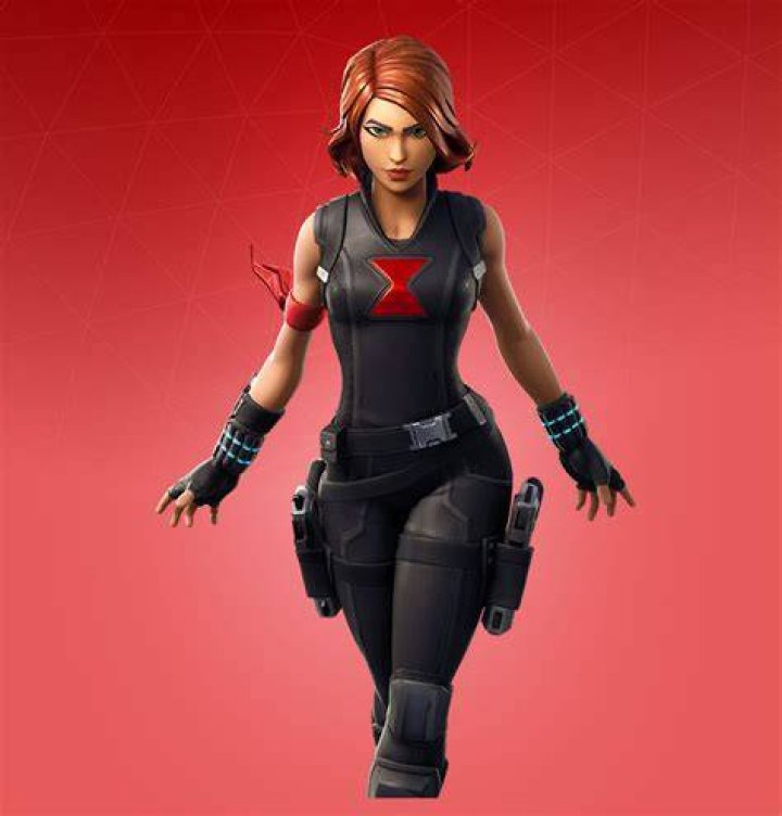 The Rarest Fortnite Skins (2023) Black-Widow-Fortnite-Skin
