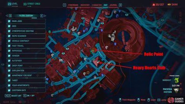 All 15 Relic Point Locations in Cyberpunk 2077 Bridge-Relic-Point