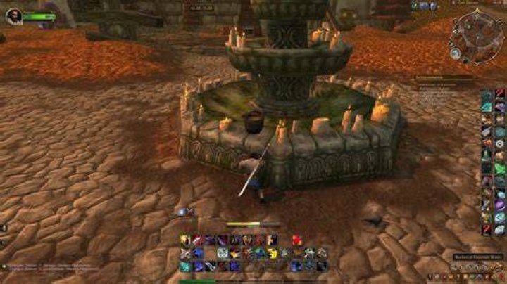 How to Unlock Old Scholomance's Entrance in WoW — Memory of Scholomance Caer-Darrow-Fountain-Water-Location