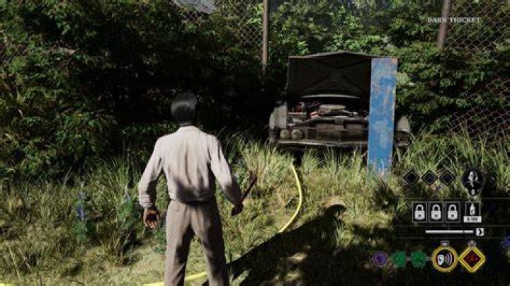 All Nancy's House Exits in Texas Chainsaw Massacre Car-Battery-Exit-Texas-Chainsaw