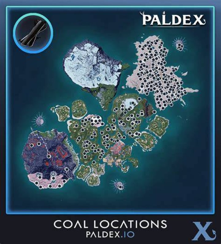 Where to Find Coal in Palworld Coal-Palworld