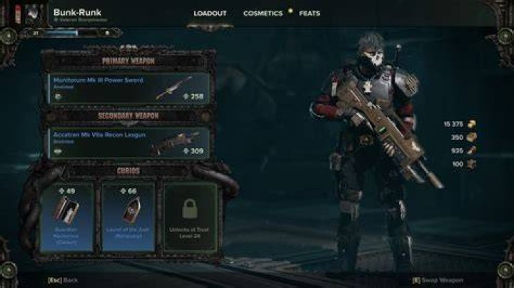 Best Weapons to Use For Each Class in Warhammer 40K: Darktide Darktide-Sharpshooter-Weapon-Loadout