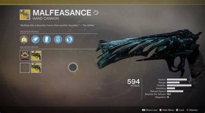 Destiny 2 drifter malfeasance