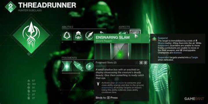 Destiny 2 Season of the Deep: Best New Strand Aspects, Ranked Destiny-2-Hunter-Strand-Aspect