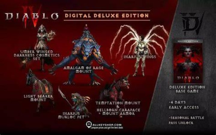 How to Claim Deluxe Edition and Pre-Order DLC in Diablo 4 Diablo-4-Editions