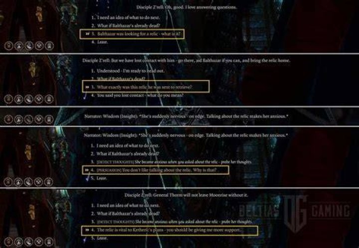 Pentiment Review Dialogue-Choices