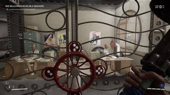 How to Complete The Major, the Witch, and the Warehouse Quest in Atomic Heart Diorama-Wheel-Puzzle-2-Step-1