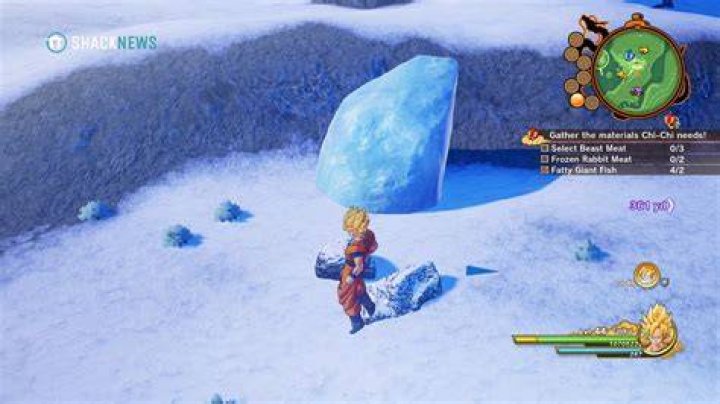 Dragon Ball Z Kakarot Frozen Rabbit Meat location