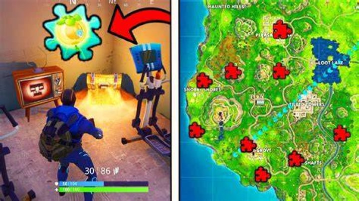 Fortnite Jigsaw Puzzle Pieces