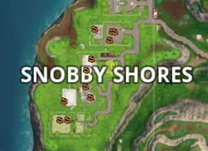 Fortnite Snobby Shores Chests