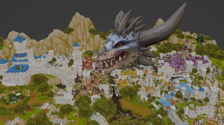 Galakrond is Going to be an Absolute Unit in World of Warcraft: Dragonflight 10.1.5 Galakrond-Stormwind-Comparison-World-of-Warcraft-Dragonflight