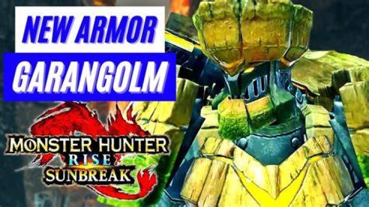 Monster Hunter Rise Sunbreak Garangolm Guide: Weaknesses, Drop Rates, Tips, and More Garangolm-Armor-Set-Monster-Hunter-Rise-Sunbreak