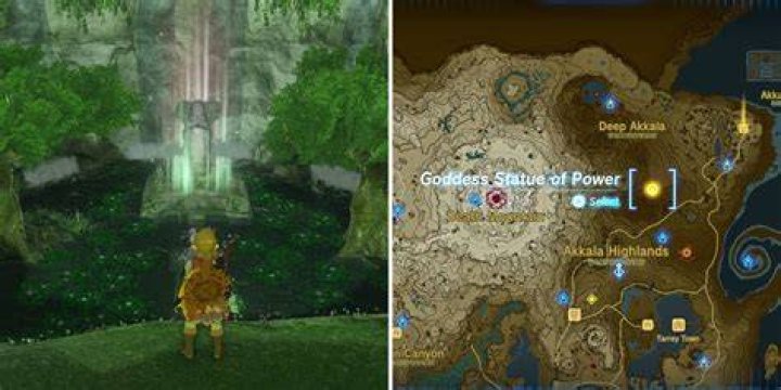 How to Get the White Sword of the Sky in Zelda Tears of the Kingdom (TOTK) Goddess-Statue-Of-Power-Location-in-Zelda-Tears-of-the-Kingdom
