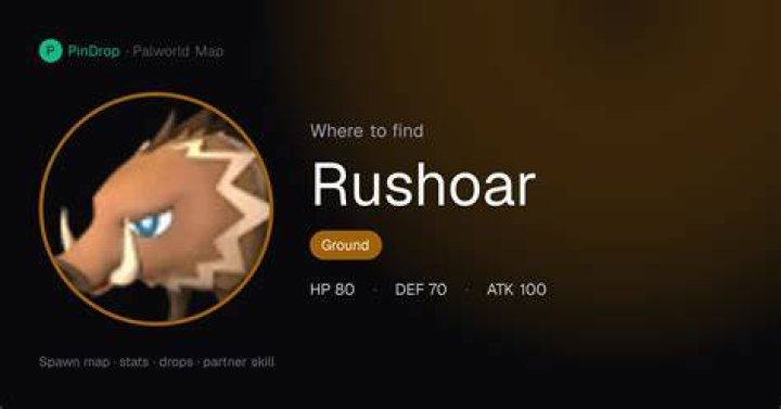 How to Defeat Zoe and Grizzbolt in Palworld Ground-type-Pal-Rushoar
