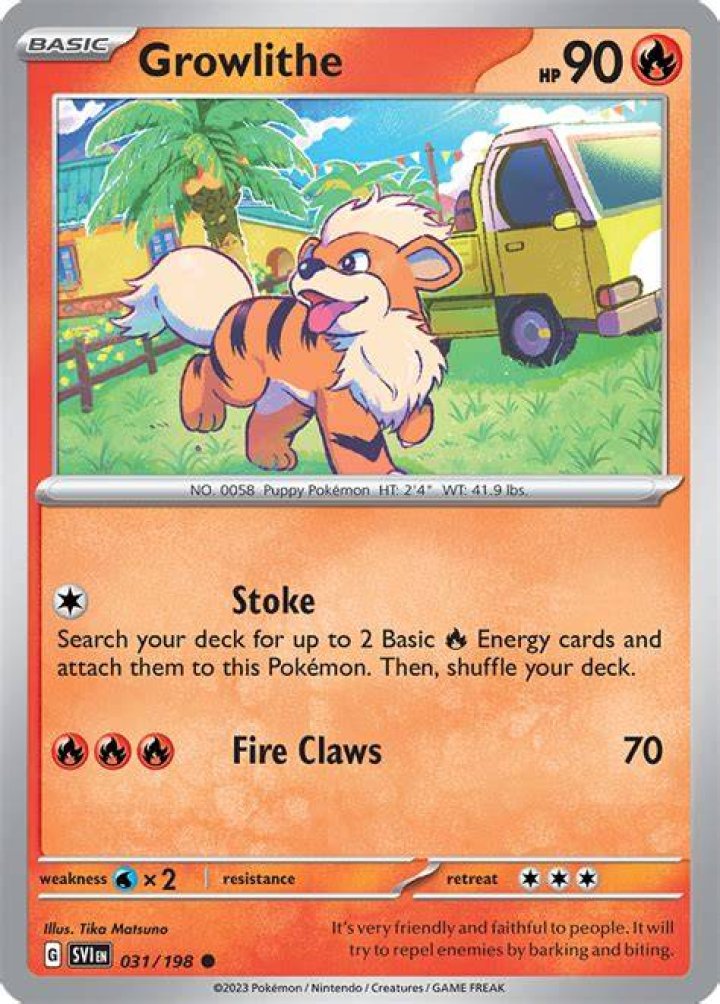 Best Early Pokemon to Catch and Use in Pokemon Scarlet and Violet Growlithe-Pokemon-Scarlet-and-Violet