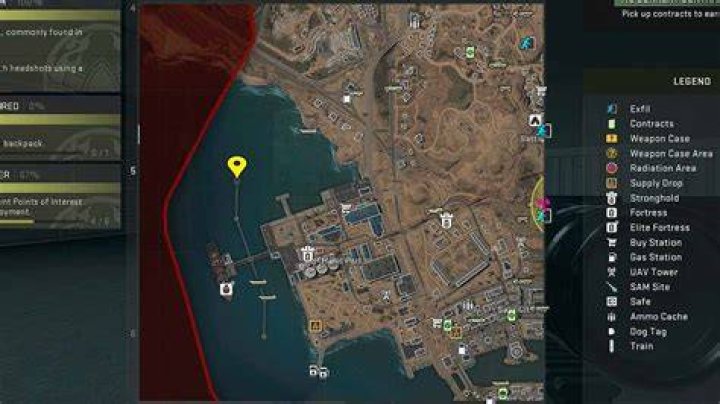 Where to Find Large Contraband Packages DMZ Hafid-Port-on-Map-in-DMZ-1