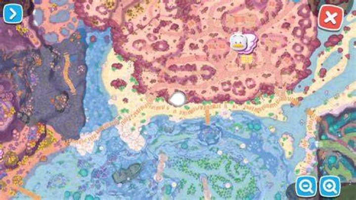 All 7 Lost Luggage Locations in Hello Kitty Island Adventure Hangyodon-Lost-Luggage-Location-on-map