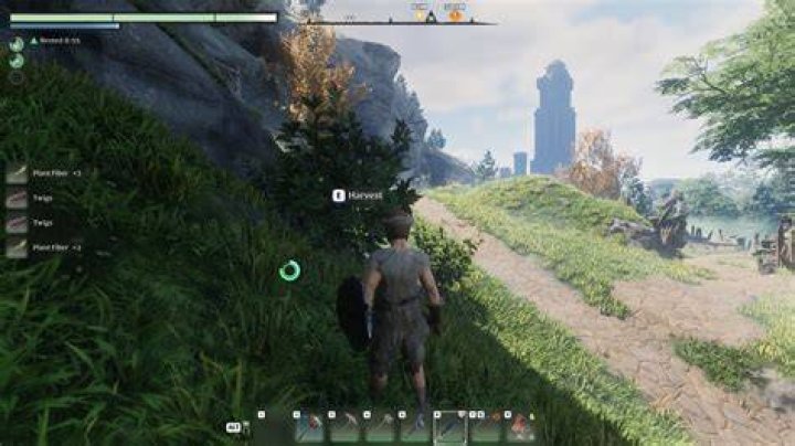 Enshrouded Early Access Review Harvesting-Stuff-in-Enshrouded