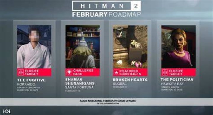 Hitman 3 February Roadmap