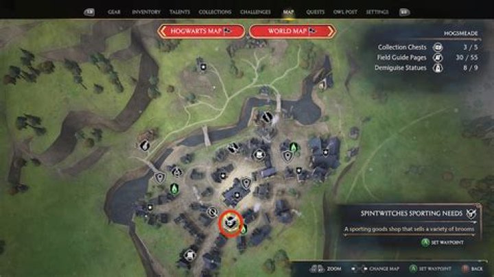 All Broom Vendors Locations in Hogwarts Legacy Hogwarts_Legacy_Spintwitches_Store