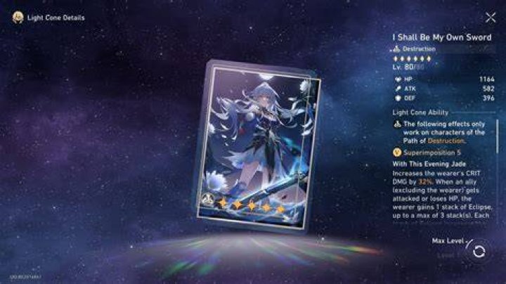 Honkai-Star-Rail-I-Shall-Be-My-Own-Sword-Light-Cone-Warp