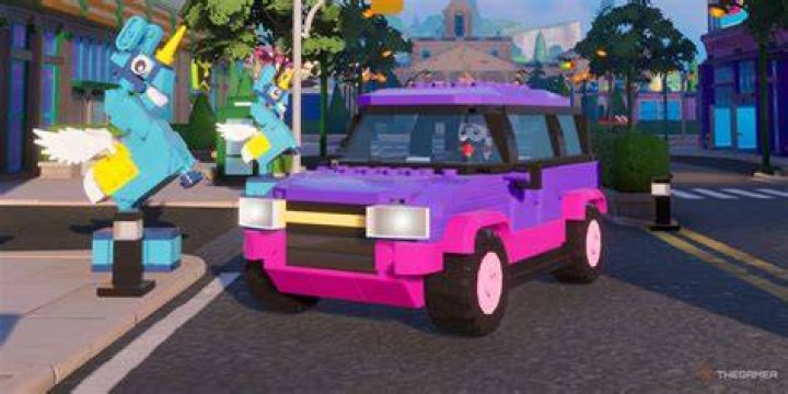 Best Steerable Car Design in LEGO Fortnite Janky-Cars-LEGO-Fortnite