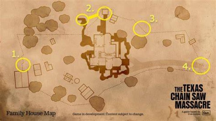 Texas Chainsaw Massacre Leaks Welcome A New Member to the Family Junkyard-Map-Texas-Chainsaw-Massacre