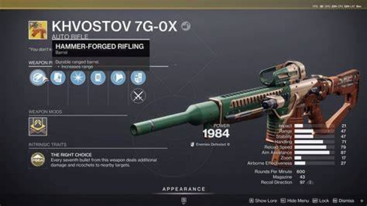Red Death and Other Fan Favorite Destiny 1 Exotics Return in Destiny 2: The Final Shape Khostov-Destiny-2