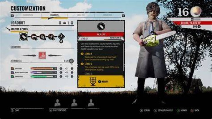 Best Texas Chain Saw Massacre Leatherface Build: Skill Tree, Perks, and Attributes Leahterface-Best-Build-Chainsaw-Massacre