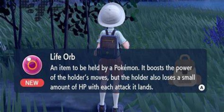 Best Held Items in Pokemon Scarlet and Violet Life-Orb
