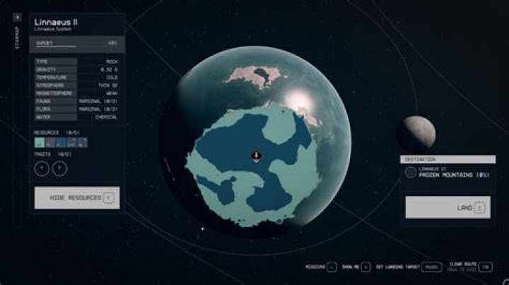 How to Get High Tensile Spidroin in Starfield Linnaeus-II-planet-landing-in-Starfield