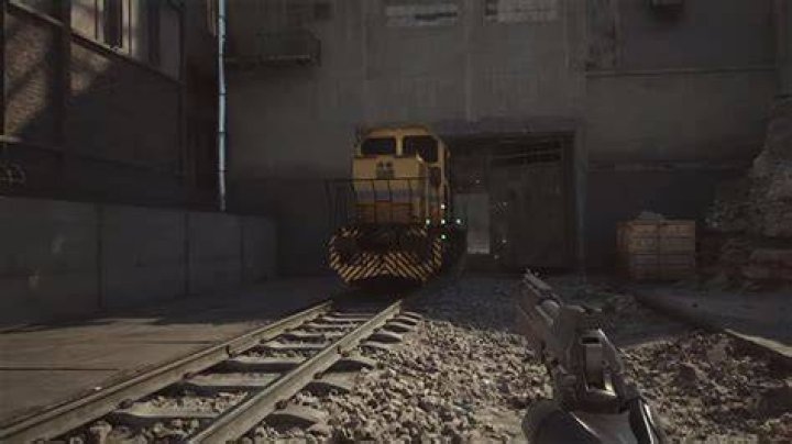 How to Find the Steel Mill Secret Area in Robocop Rogue City Locomotive-Robocop