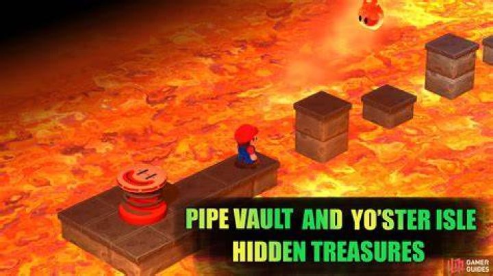 All Hidden Treasures (Invisible Chests) in Super Mario RPG mario-rpg-pipe-vault-hidden-treasures