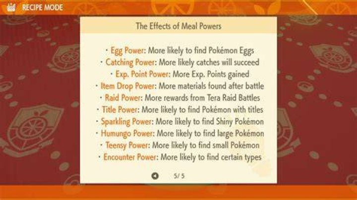 Best Sandwich Ingredients in Pokémon Scarlet and Violet Meal-Powers
