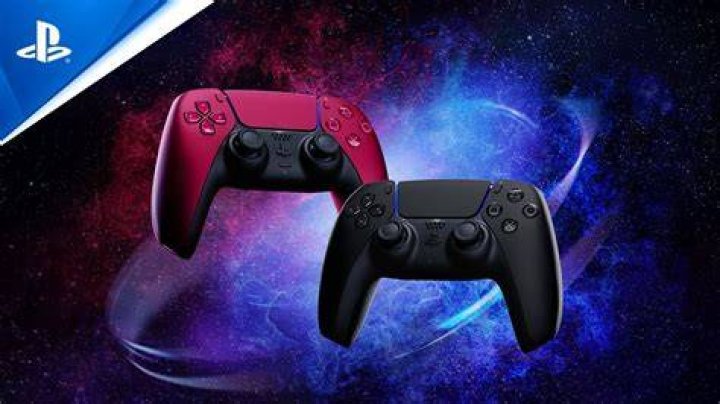 Midnight Black and Cosmic Red PS5 DualSense controller pre-order