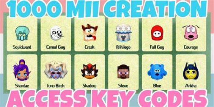 Miitopia Access Keys